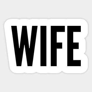 WIFE Sticker